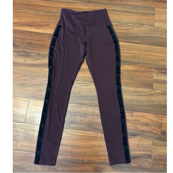 Rhone maroon active leggings - Picture 1 of 5